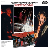Johnny Hallyday - L'aventure C'est L'aventure vinyl cover