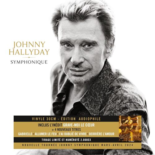 Johnny Hallyday - Symphonique vinyl cover
