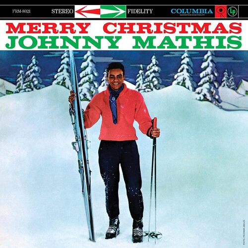 Johnny Mathis - Merry Christmas (Red) vinyl cover