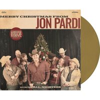 Jon Pardi - Merry Christmas From Jon Pardi (Gold) vinyl cover