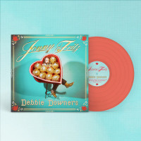Jonny Fritz - Debbie Downers (Transparent Candy Apple Red) vinyl cover