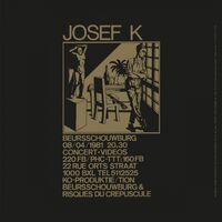Josef K - The Scottish Affair Part Two vinyl cover