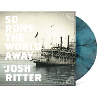 Josh Ritter - So Runs the World Away (Seaglass With Black Swirl) vinyl cover