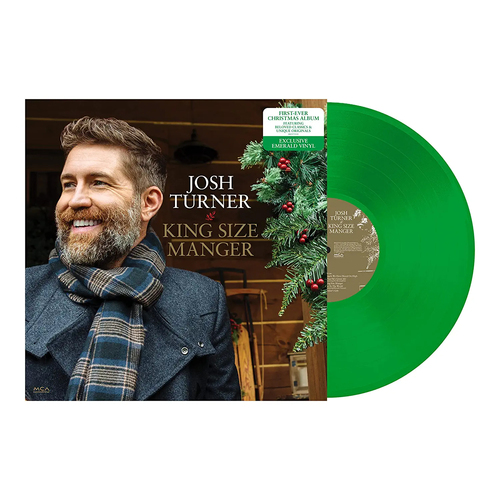 Josh Turner - King Size Manger (Emerald Green) vinyl cover