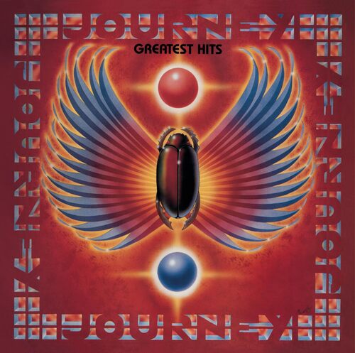 Journey - GREATEST HITS REMASTERED vinyl cover