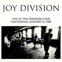 Joy Division - Live At The Paradiso Club vinyl cover