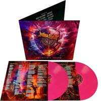 Judas Priest - Invincible Shield (Pink) vinyl cover
