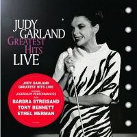 Judy Garland - Greatest Hits Live vinyl cover