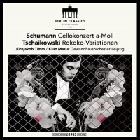Leipzig / Masur Gewandhaus - Schumann & Tchaikovsky: Cello Concerto And Rococo Variations vinyl cover