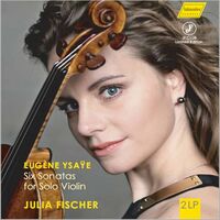 Julia Fischer - Six Sonatas For Solo Violin 27 vinyl cover