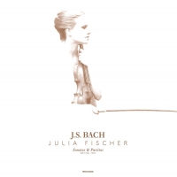 Julia Fischer - Sonatas & Partitas Solo Violin vinyl cover
