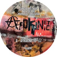 Jungle Brothers - Afrokinetic vinyl cover