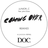 Junior C Ft John Evans - Coming Over Remixes vinyl cover