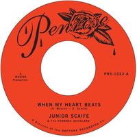 Junior Scaife - When My Heart Beats b/w Moment To Moment vinyl cover