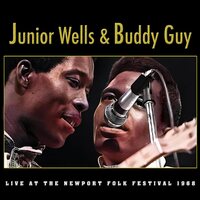 Junior Wells - Live At The Newport Folk Festival (Orange) vinyl cover
