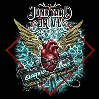 Junkyard Drive - Electric Love (Marbled Red & Black)