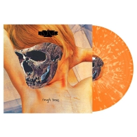 Kadavar - Rough Times Orange W/ Bone Splatter vinyl cover