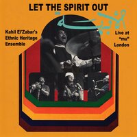 Kahil El'Zabar - Let The Spirit Out, Live at "mu" London vinyl cover