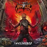 Kam Lee - Massacred vinyl cover