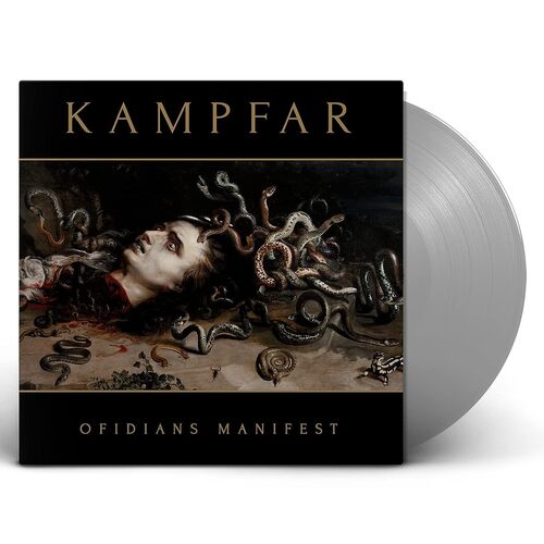Kampfar - Ofidians Manifest - Grey vinyl cover