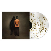 Kanye West & Ty Dolla Sign - Vultures 1 (Clear + Gold Splatter) vinyl cover