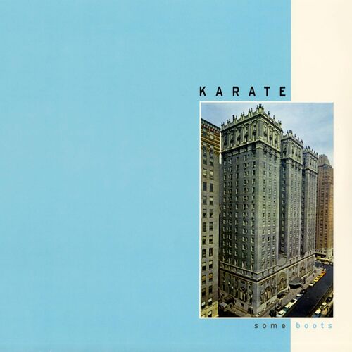 Karate - Some Boots (Transparent Light Blue/Grey) vinyl cover
