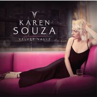 Karen Souza - Velvet Vault vinyl cover