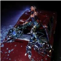 Kehlani - Crash (Black & Red Splatter) vinyl cover