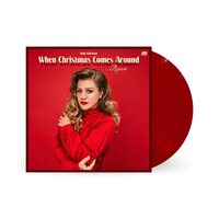Kelly Clarkson - When Christmas Comes Around Again Black vinyl cover