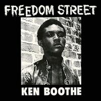 Ken Boothe - Freedom Street Limited Grey "asphalt" Edition vinyl cover