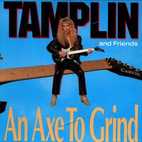Ken Tamplin - Axe To Grind (Blue splatter) vinyl cover