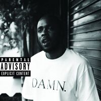 Kendrick Lamar - Damn. Collectors Edition. Clear vinyl cover