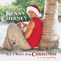 Kenny Chesney - All I Want For Christmas Is A Real Good Tan vinyl cover