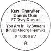 Kerri Chandler - You Are In My System Philip George Remix vinyl cover