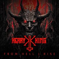 Kerry King - From Hell I Rise (Amazon Exclusive Silver/Red Marble) vinyl cover