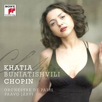 Khatia Buniatishvili - Chopin vinyl cover