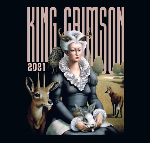 King Crimson - Live In Washington & Albany 2021  vinyl cover