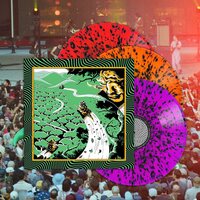 King Gizzard and the Lizard Wizard - Live at Forest Hills Stadium '25 (Neon Splatter) vinyl cover