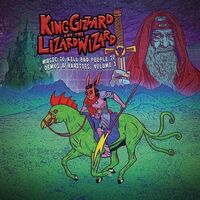 King Gizzard And The Lizard Wizard - Music To Kill Bad People To Vol. 1 - Sea Foam vinyl cover