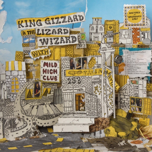 King Gizzard & The Lizard Wizard - Sketches Of Brunswick East Feat. Mile High Club vinyl cover
