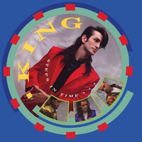 King - Steps In Time (Translucent Blue) vinyl cover