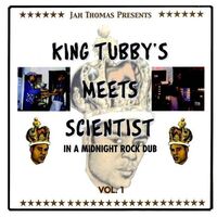 King Tubby - In a Midnight Rock Dub, Vol. 1 vinyl cover