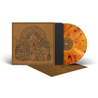 Kinit Her - The Nature Out There (Amber/Black Marble) vinyl cover