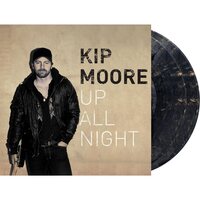 Kip Moore - Up All Night (Black/Gold Swirl; Deluxe Edition) vinyl cover