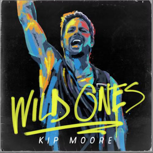 Kip Moore - Wild Ones (Crystal Blue) vinyl cover