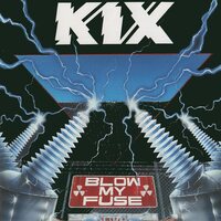 Kix - BLOW MY FUSE (Aqua; Anniversary edition) vinyl cover