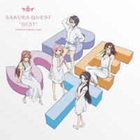 Know Name - Sakura Quest "Best" Original Soundtrack vinyl cover