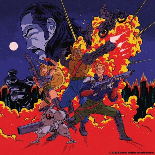 Konami Kukeiha Club - Contra: Hard Corps Original Soundtrack vinyl cover