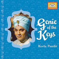 Korla Pandit - Genie Of The Keys: The Best Of Korla Pandit (Blue) vinyl cover
