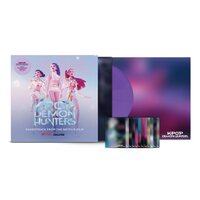 KPop Demon Hunters Cast, HUNTR/X, Saja Boys - KPop Demon Hunters (Soundtrack From The Netflix Film; Amazon Exclusive; Violet) vinyl cover